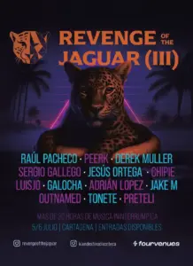 Revenge of the Jaguar 3: El maratón techno más esperado regresa a Cartagena este 5 y 6 de julio
