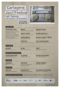 Cartagena Jazz Festival 2025: La 44ª edición de la cita imprescindible con el jazz en Cartagena